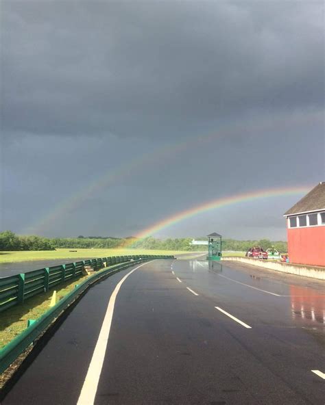 Double rainbow at Virginia International Raceway | Country roads, Race track, Virginia