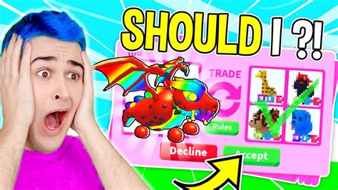 What People TRADE For *MEGA NEON LAVA DRAGON* !! Trading Proofs In RICH Server (Adopt Me Roblox ...