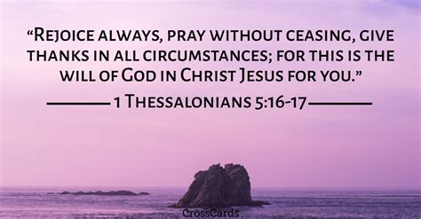 1 Thessalonians 5:16-17 - Inspirations