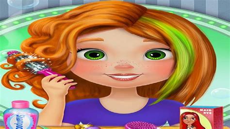 Hair Salon Games || Barbie Hair Salon Game || Hair Salon Makeover Game ...