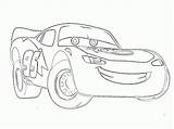Free Coloring Pages Lightning Mcqueen  Home sketch template
