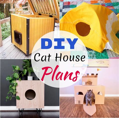 Free DIY Cat House Plans - DIYnCrafty