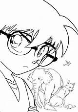 Detective Conan Coloring Pages PDF  Coloringfoldercom sketch template