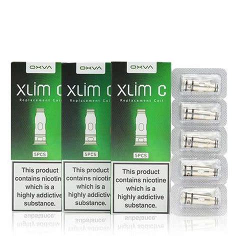 Oxva Xlim C Replacement MTL Coils - 5 Pack | Vape UK