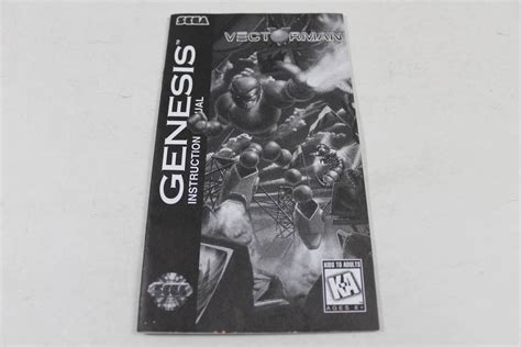 Manual - Vectorman - Sega Genesis-GEN_VECTORMAN_M