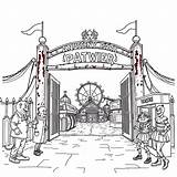 5 Best Amusement Park Coloring Pages Free Printable PDFs sketch template