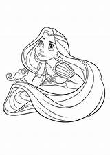 DISNEY  Rapunzel Tangled Disegni Da Colorare Coloring Painting sketch template
