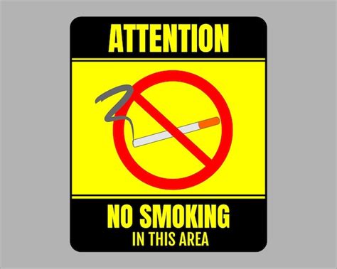 Premium Vector | No smoking sign
