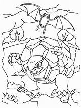 Golem Pokemon 1 Coloring Page  Free Printable Pages For Kids sketch template
