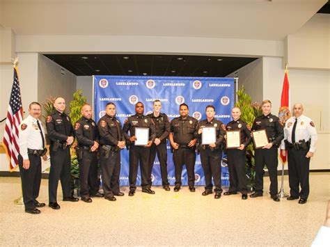 Lakeland PD Honors Top Officers, Detectives At Awards Ceremony ...