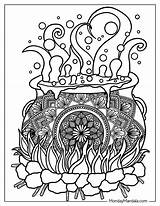 14 Halloween Mandala Coloring Pages Free PDF Printables sketch template