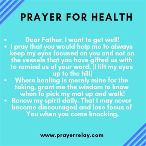 50+ Powerful Biblical Prayer Points For Healing For The Sick - The Prayer Relay Movement