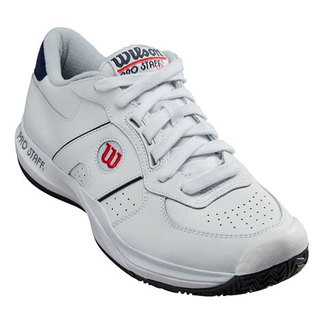 buy Wilson Pro Staff Classic All Court Shoe Men - White, Dark Blue online | Tennis-Point