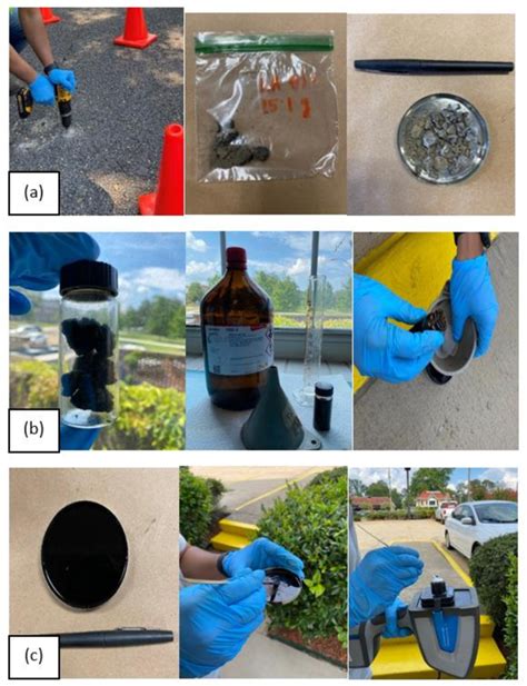 Quick extraction process of asphalt mixture implemented in the field ...