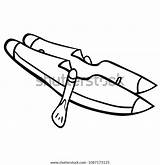 Coloring Catamaran Swimming Ship On Water Stock Vector Royalty Free  sketch template