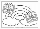 17 Rainbow Coloring Pages Free Printable PDFs  Cute sketch template