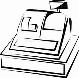 Registratore Di Cassa Illustrazioni Vettoriali E Clipart Stock  sketch template