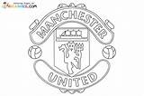 Manchester United Coloring Pages  Free Printables sketch template
