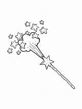 Free Printable Magic Wand coloring Page  Download Print Or Color sketch template