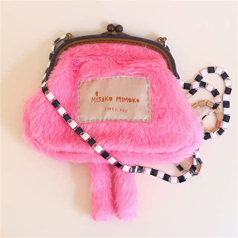 misako mimoko: Secret Keeper Purse Bag #10 / Pink with Blonde Doll