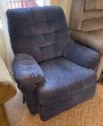 Upholstered Swivel Recliner - Beckort Auctions, LLC