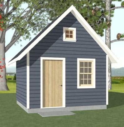 Modern Shed Plans Traditional 144-1