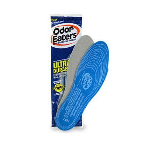 Odor-Eaters Ultra Durable Odor Destroying Insoles - 1 Pair, 3 Pack - Walmart.com