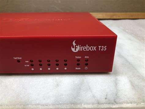 Watchguard Firebox T35 MS3AE5 Network Security Firewall Appliance TESTED | eBay