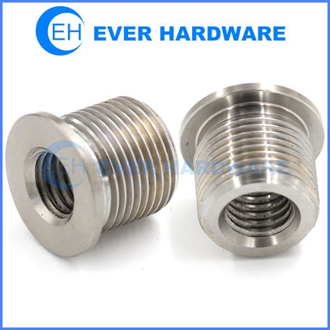 Threaded Bushing Stainless Steel Round Head Forged Pipe Fittings