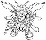 Sd Gundam Wing Coloring Pages Sketch Page sketch template