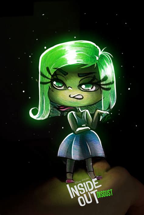 Disgust - Inside out by CKibe on DeviantArt