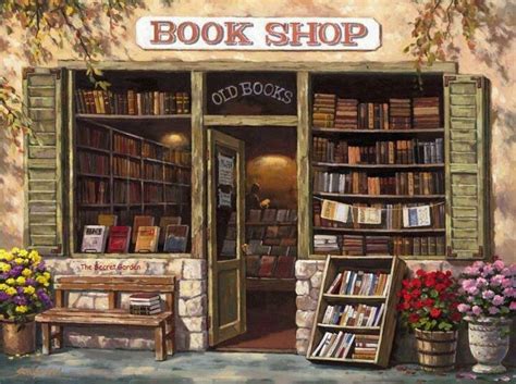 Storefronts Murals | Bookstore, Bookshop, Old books