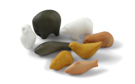 Stone Sensory Play Animals (set of 8) – Sand Tray Therapy: Sand Tray ...