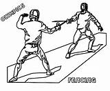 Fencing Coloring Pages Printable For Free Download sketch template
