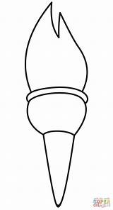 Torch coloring page  Free Printable Coloring Pages sketch template
