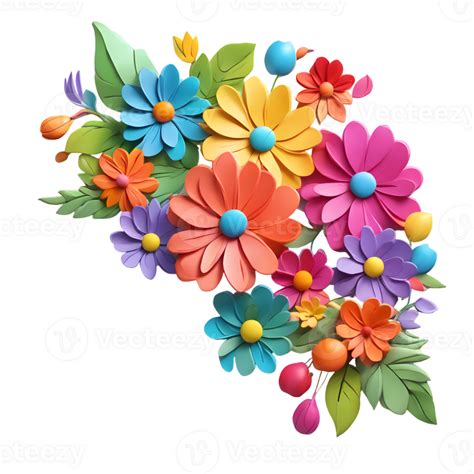 Artificial Flower Bouquet, Flower Illustration, Floral Png File ...