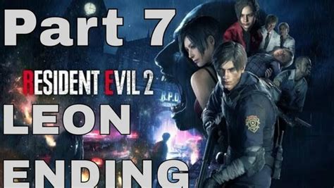 Resident EVIL 2 Remake LEON Ending / Final BOSS Walkthrough Gameplay Part 7 (RE2 LEON) - DaftSex HD