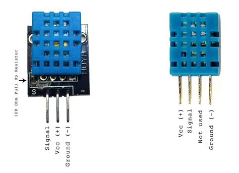 Dht11 Sensor Circuit Diagram