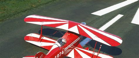 Aviat Pitts Special S2S Cockpit Livery - White Orange Analogs ...