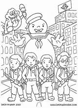 Ghostbusters Coloring Pages Sketch Page sketch template