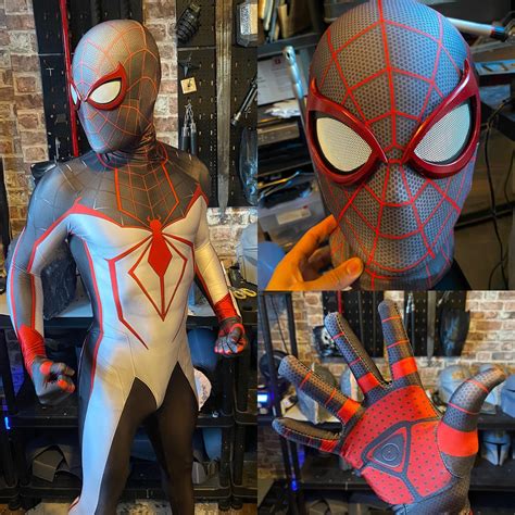 Spider-Man suit Miles Morales TRACK Basic | Etsy