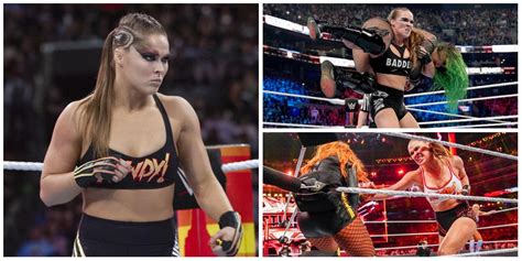 10 Most Devastating Moves Of Ronda Rousey's WWE Career