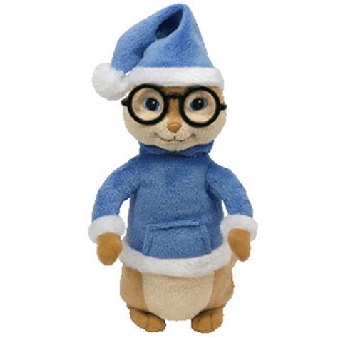 TY Beanie Baby - SIMON with Holiday Hat (Alvin & the Chipmunks) (8 inch ...