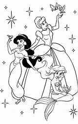 Disney Princesses  Best Coloring Pages Free sketch template