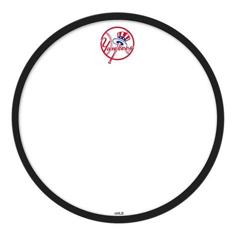 New York Yankees: Modern Disc Dry Erase Wall Sign - The Fan-Brand