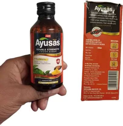 AYUSAS ADULSA COUGH SYRUP DS (For Wet & Dry Cough) - Ayurvedic Nature Care