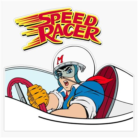 Amazon.com: Speed Racer Sticker Decal Vinyl Bumper Sticker Decal Waterproof 5" : Automotive