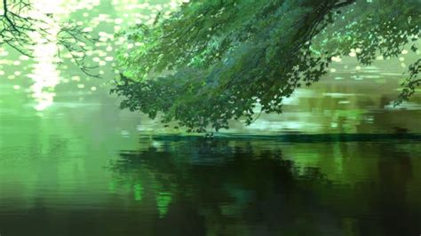 Makoto Shinkai, Anime, Trees, Green, The Garden of Words Wallpapers HD ...