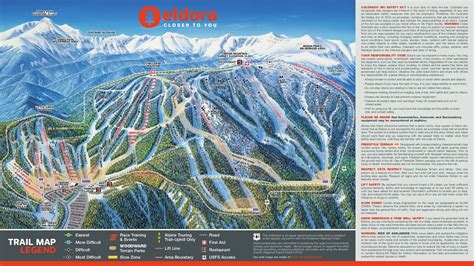 √ Snowshoe Mountain Trail Map - Popular Century