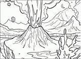 Paricutin Volcano Eruption Coloring Page  Free Printable sketch template